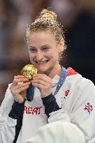 Paris 2024 - Bryony Page Wins Gold In Trampoline Gymnastics