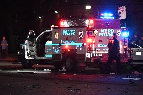 One Person Killed, One Person Injured In Vehicle Crash In Bronx New York