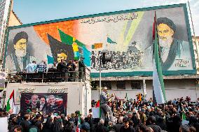 Funeral Procession For Hamas Leader Ismail Haniyeh - Tehran