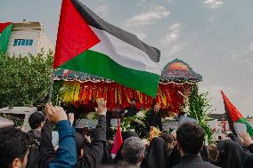 Funeral Procession For Hamas Leader Ismail Haniyeh - Tehran