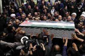 Iran’s Supreme Leader Prays Over Coffin of Ismail Haniyeh - Tehran