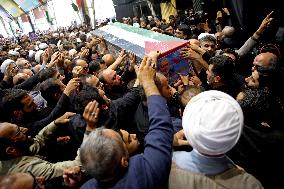 Iran’s Supreme Leader Prays Over Coffin of Ismail Haniyeh - Tehran