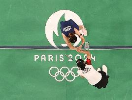 (PARIS2024) FRANCE-PARIS-OLY-BADMINTON