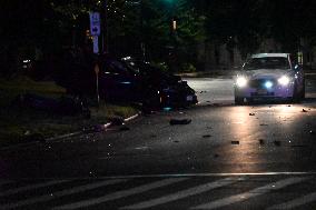 One Person Killed, One Person Injured In Vehicle Crash In Bronx New York