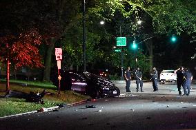 One Person Killed, One Person Injured In Vehicle Crash In Bronx New York