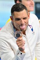 Paris 2024 - 50m Freestyle - Florent Manaudou Wins Bronze