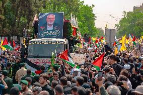 Funeral Procession For Hamas Leader Ismail Haniyeh - Tehran