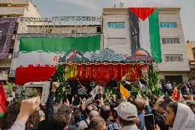 Funeral Procession For Hamas Leader Ismail Haniyeh - Tehran