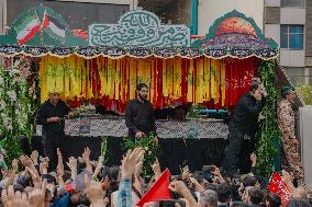 Funeral Procession For Hamas Leader Ismail Haniyeh - Tehran