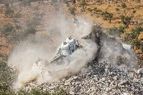 Israel Demolish Palestinian Homes In Nablus