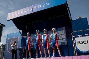 Paris 2024 -  Olympics cycling Race  (men)