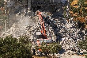 Israel Demolish Palestinian Homes In Nablus