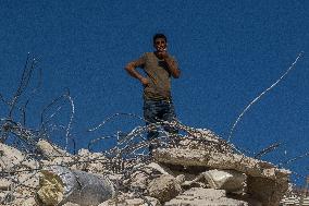 Israel Demolish Palestinian Homes In Nablus