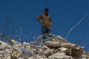 Israel Demolish Palestinian Homes In Nablus