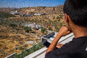 Israel Demolish Palestinian Homes In Nablus