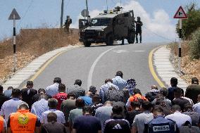 Palestinian Friday Prayer to Protest Assassination of Ismail Haniyeh - Nablus