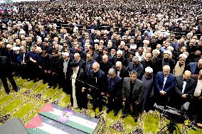 Iran’s Supreme Leader Prays Over Coffin of Ismail Haniyeh - Tehran