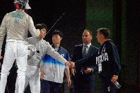 Olympic Games Paris 2024 - Fencing - Men's Sabre Individual Finals