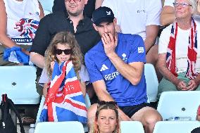 Paris 2024 - Andy Murray In the Stands at Hockey