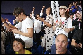 Paris 2024 - Rachida Dati at Teddy Riner Victory