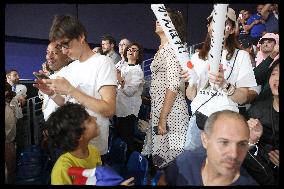 Paris 2024 - Rachida Dati at Teddy Riner Victory