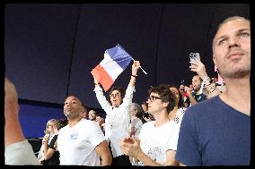 Paris 2024 - Rachida Dati at Teddy Riner Victory