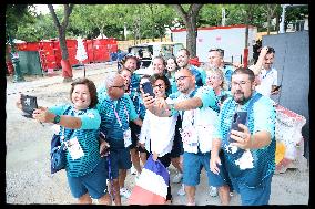 Paris 2024 - Rachida Dati at Teddy Riner Victory