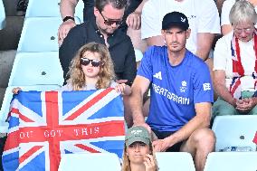 Paris 2024 - Andy Murray In the Stands at Hockey