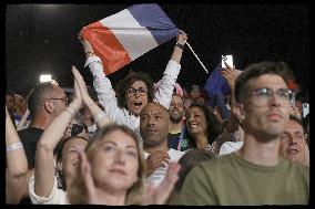 Paris 2024 - Rachida Dati at Teddy Riner Victory