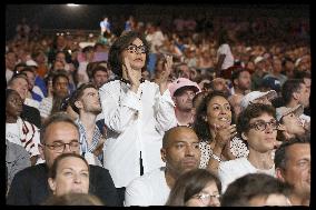 Paris 2024 - Rachida Dati at Teddy Riner Victory