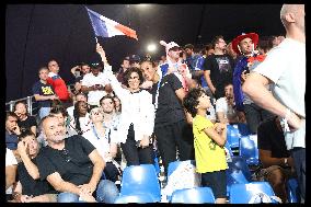 Paris 2024 - Rachida Dati at Teddy Riner Victory