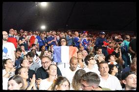 Paris 2024 - Rachida Dati at Teddy Riner Victory