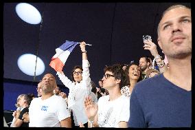 Paris 2024 - Rachida Dati at Teddy Riner Victory