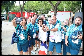 Paris 2024 - Rachida Dati at Teddy Riner Victory