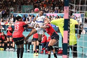 Paris 2024 - Handball - Spain v France