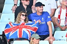 Paris 2024 - Andy Murray In the Stands at Hockey