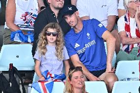 Paris 2024 - Andy Murray In the Stands at Hockey