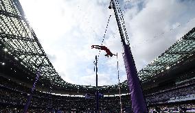 (PARIS2024) FRANCE-PARIS-OLY-ATHLETICS-POLE VAULT-MEN