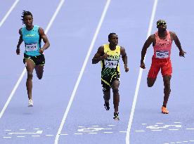 (PARIS2024) FRANCE-PARIS-OLY-ATHLETICS-100M-MEN