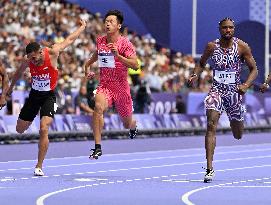 (PARIS2024) FRANCE-PARIS-OLY-ATHLETICS-100M-MEN