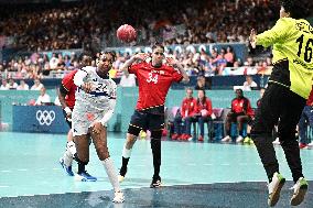 Paris 2024 - Handball - Spain v France