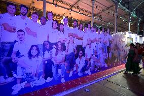 Paris 2024 - Supporters during Teddy Riner's Victory in Final at Club France