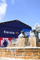 Paris 2024 - Supporters during Teddy Riner's Victory in Final at Club France