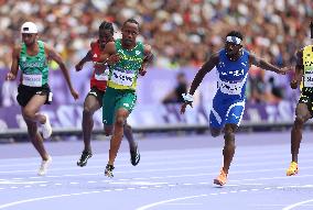 (PARIS2024) FRANCE-PARIS-OLY-ATHLETICS-100M-MEN