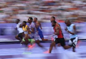 (PARIS2024) FRANCE-PARIS-OLY-ATHLETICS-100M-MEN