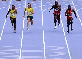 (PARIS2024) FRANCE-PARIS-OLY-ATHLETICS-100M-MEN