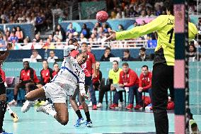 Paris 2024 - Handball - Spain v France