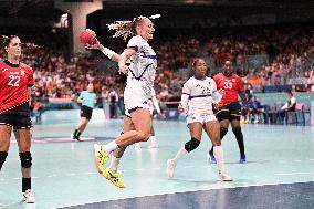 Paris 2024 - Handball - Spain v France