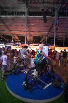 Paris 2024 - Supporters during Teddy Riner's Victory in Final at Club France