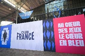 Paris 2024 - Supporters during Teddy Riner's Victory in Final at Club France